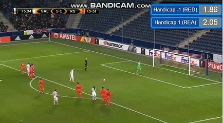 Valon Berisha Goal HD - Red Bull Salzburg 2-1 Real Sociedad 22.02.2018