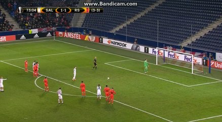 Valon Berisha Goal HD Salzburg 2 - 1 Real Sociedad 22.02.2018