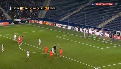 Valon Berisha Goal HD - Salzburg	2-1	Real Sociedad 22.02.2018