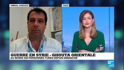 Bastien Vigneau, coordinateur d''urgence pour la Syrie à l''UNICEF