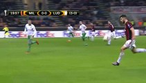 All Goals  - Milan 1-0 Ludogorets - 22.02.2018 ᴴᴰ