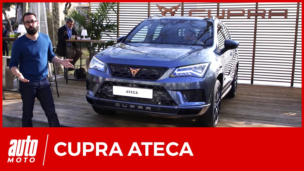 Cupra Ateca (2018) : le SUV Seat s'émancipe avec 300 ch - Vidéo Dailymotion