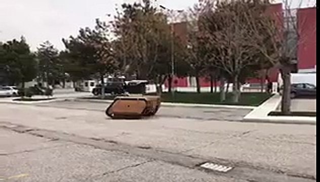 Savunma Sanayii Müsteşarlığı insansız kara aracının ilk görüntüleri paylaştı