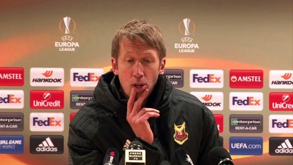 Graham Potter: 'I want Arsenal to win Europa League'