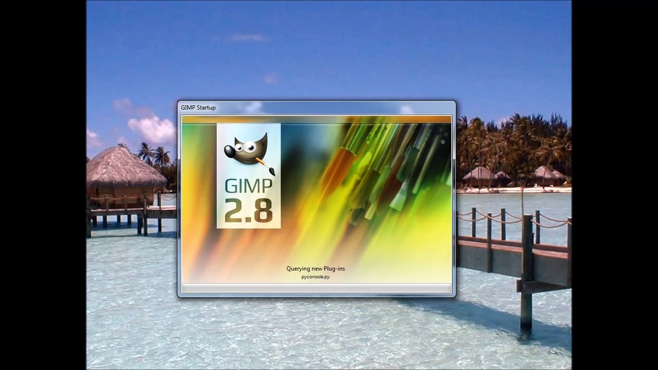 how to create & transfer image on GIMP