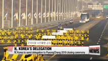 N. Korea to send high-level delegation to closing ceremony of PyeongChang Olympics