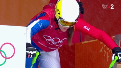 JO 2018 : Ski Cross femmes. La deuxième tricolore Alizée Baron qualifiée en 1/4 de finale
