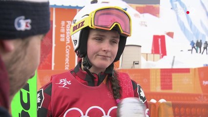 JO 2018 : Ski Cross femmes / Marielle Thompson : "J'étais blessée au ligament"