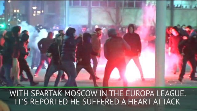 Policeman dies as fans clash before Bilbao v Spartak