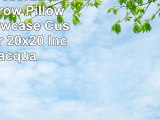Uniifurn Decorative Square Throw Pillow Cover Pillowcase Cushion Cover 20x20 Inches