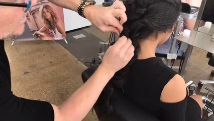 How-to: From Waves to an Updo hair tutorial