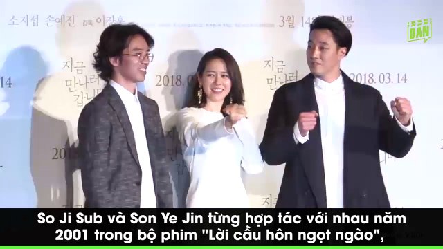 Mọt phim phát điên khi được nhìn So Ji Sub - Son Ye Jin tay trong tay ngọt ngào ra mắt khán giả