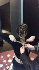 How-To: Twisted Edge Fishtail Braid hair tutorial