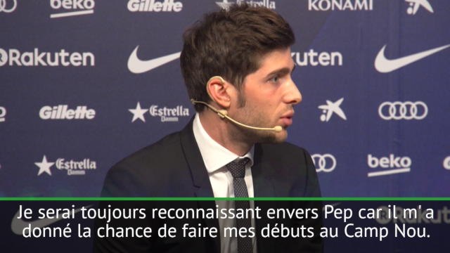 Barça - Roberto : J'ai eu de la chance d'avoir Guardiola comme entraîneur