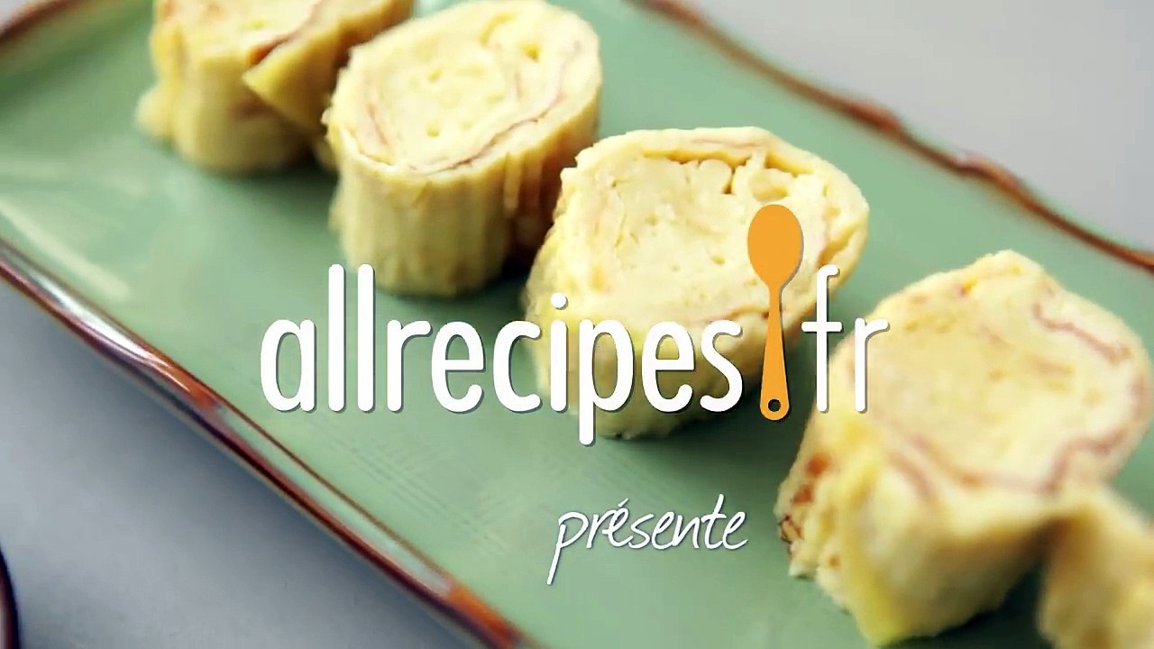 Tamagoyaki omelette roulée japonaise