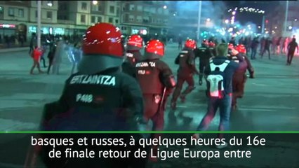 16es - Mort d'un policier avant Bilbao-Spartak Moscou