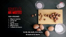 Recette facile de Soufflés aux noisettes -1, 2, 3, Frais, Partez ! Jean Imbert & Carrefour Market