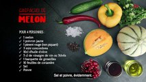 Recette Gaspacho de melon  - 1, 2, 3, Frais, Partez ! Jean Imbert & Carrefour Market
