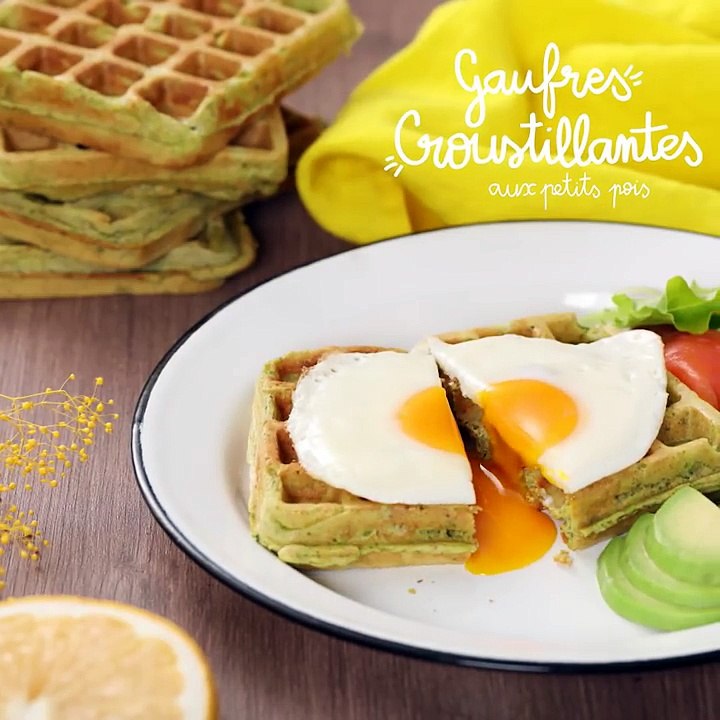 Recette facile : gaufres aux légumes