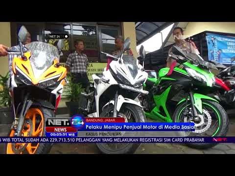 Kasus Pencurian Motor, Pelaku Menipu Penjual di Media Sosial - NET24