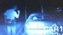 ALIEN ATTACKS AND DISINTEGRATES POLICE OFFICER