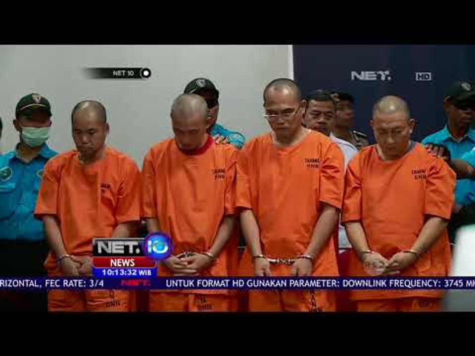Penangkapan Penyelundup Sabu 1,6 Ton - NET 10