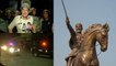 Maharashtra : 3 arrested for tearing Maratha warrior king Shivaji Maharaj | Oneindia News