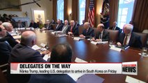 President Moon to dine with Ivanka Trump, meeting between U.S. and North Korean delegates unlikely