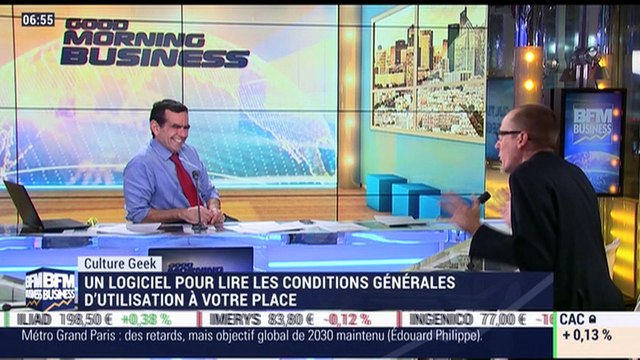 Anthony Morel: Un logiciel pour lire les conditions générales d'utilisation à votre place - 23/02