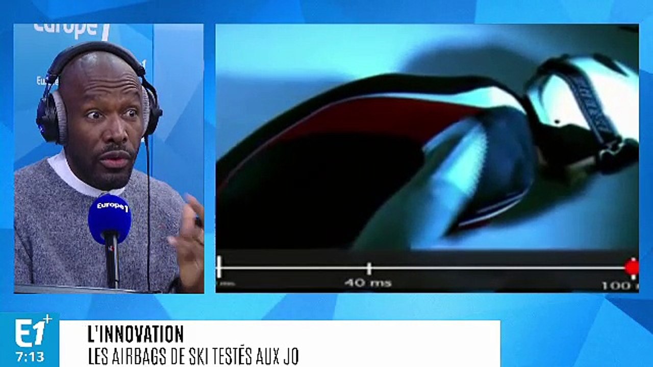 Les airbags de ski testés aux JO