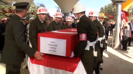 Antalya Manavgat Şehidini Uğurladı