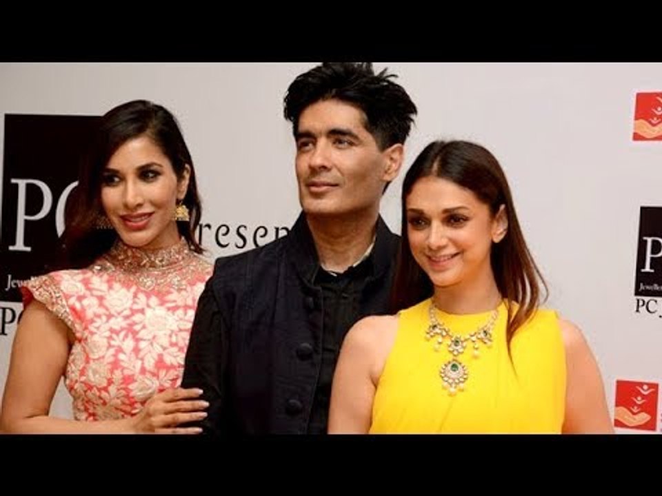 Aditi Rao Hydari Stylish Looks In Manish Malhotra Creation