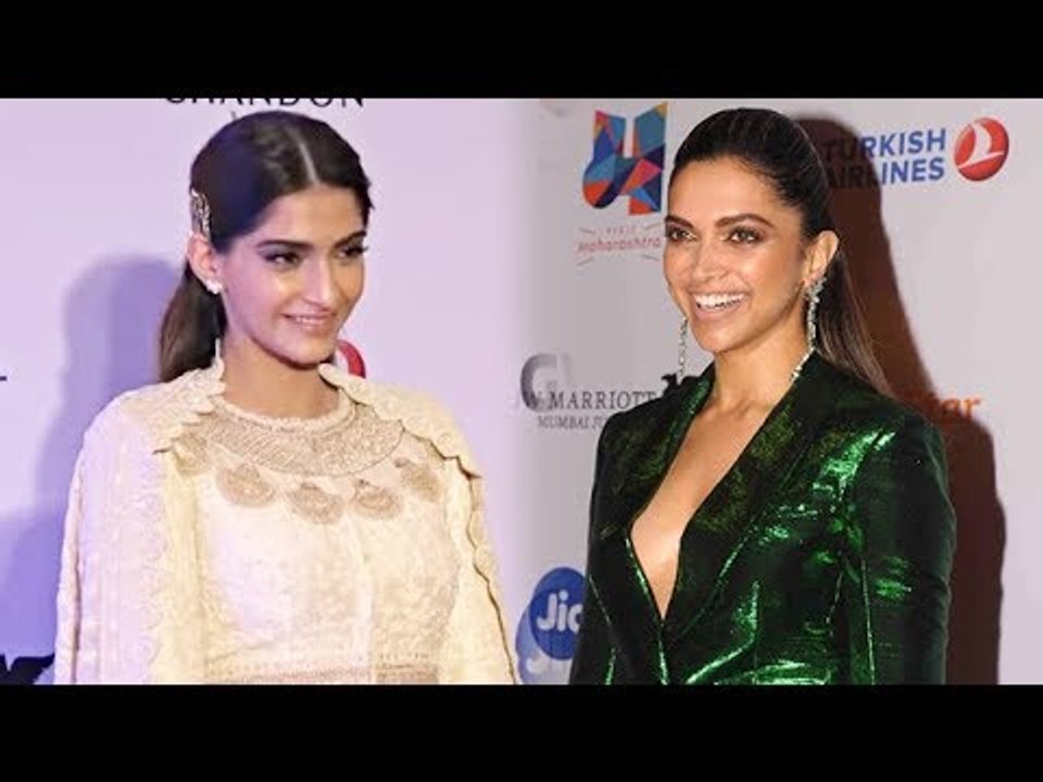 Sonam And Deepika At Mami Mami Film Festival