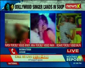 Papon caught kisssing a minor girl without her consent; video gone viral on social media