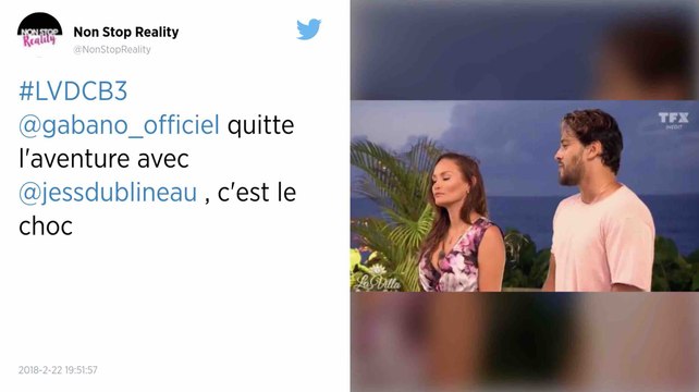 La Villa des Coeurs Brisés : Gabano quitte l'aventure avec Jesseka !