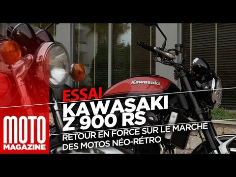 Kawasaki Z900 RS - Dans la lignée des Z900 - Essai 2018 Moto Magazine
