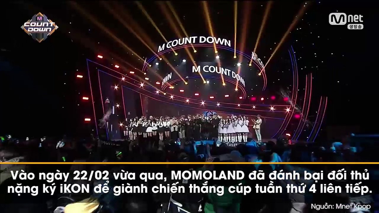 Bật khóc khi vượt qua iKON giành cúp thứ 4, MOMOLAND bị Knet tẩy chay chửi "sấp mặt"