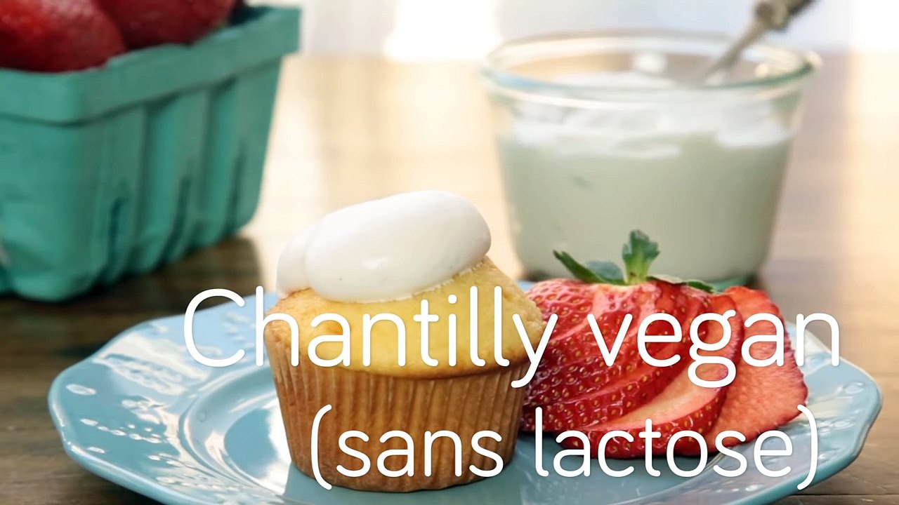 Chantilly Vegan (sans lactose)