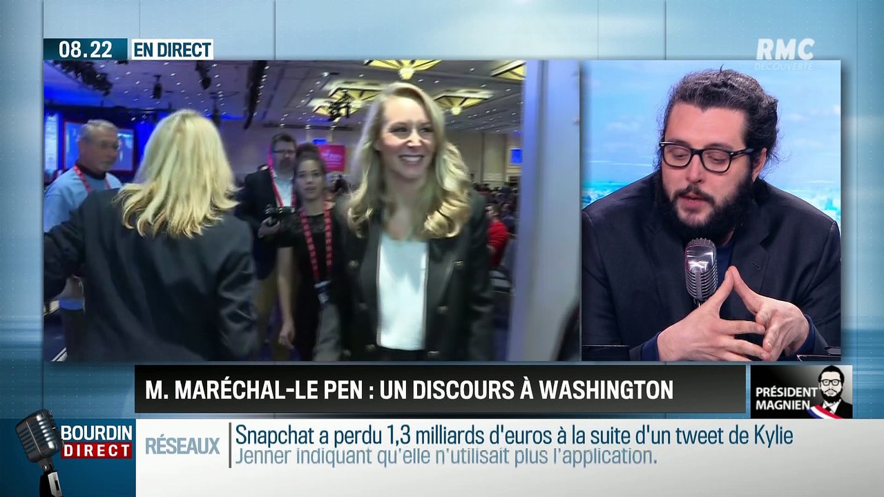 Président Magnien ! : Marion Maréchal-Le Pen a prononcé un discours à Washington - 23/02