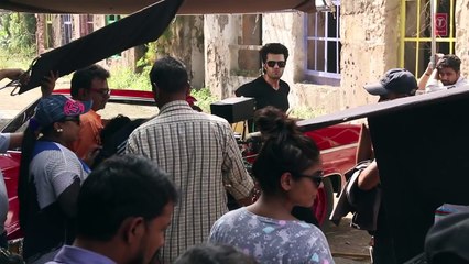 Making Harjai Song _ Maniesh Paul, Iulia Vantur