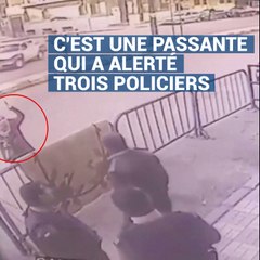 En Égypte, un policier sauve un enfant qui tombe du 3e étage