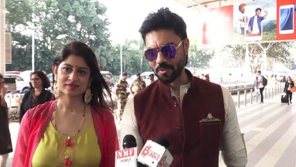 हनीमून कपल गौरव चोपड़ा अपनी खूबसूरत पत्नी के साथ दिखे मुंबई एयरपोर्ट पर, देखना न भूलना दोस्तों