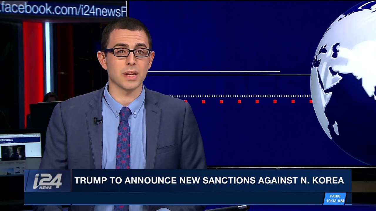i24NEWS DESK | Trump to announce new sanctions against N. Korea | Friday, February 23rd 2018