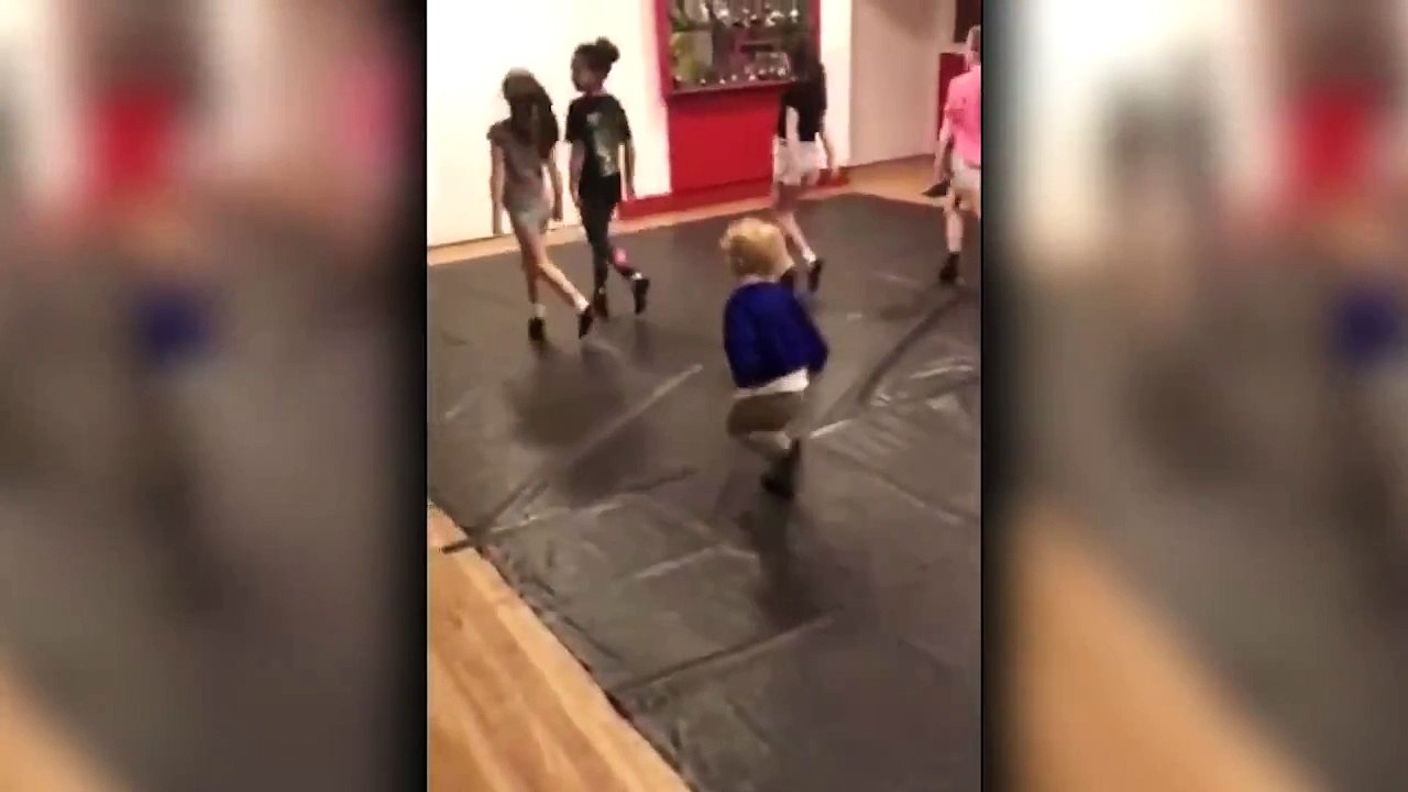 VIDEO_ Adorable 2 year old Irish dancer can't contain his dancing feet