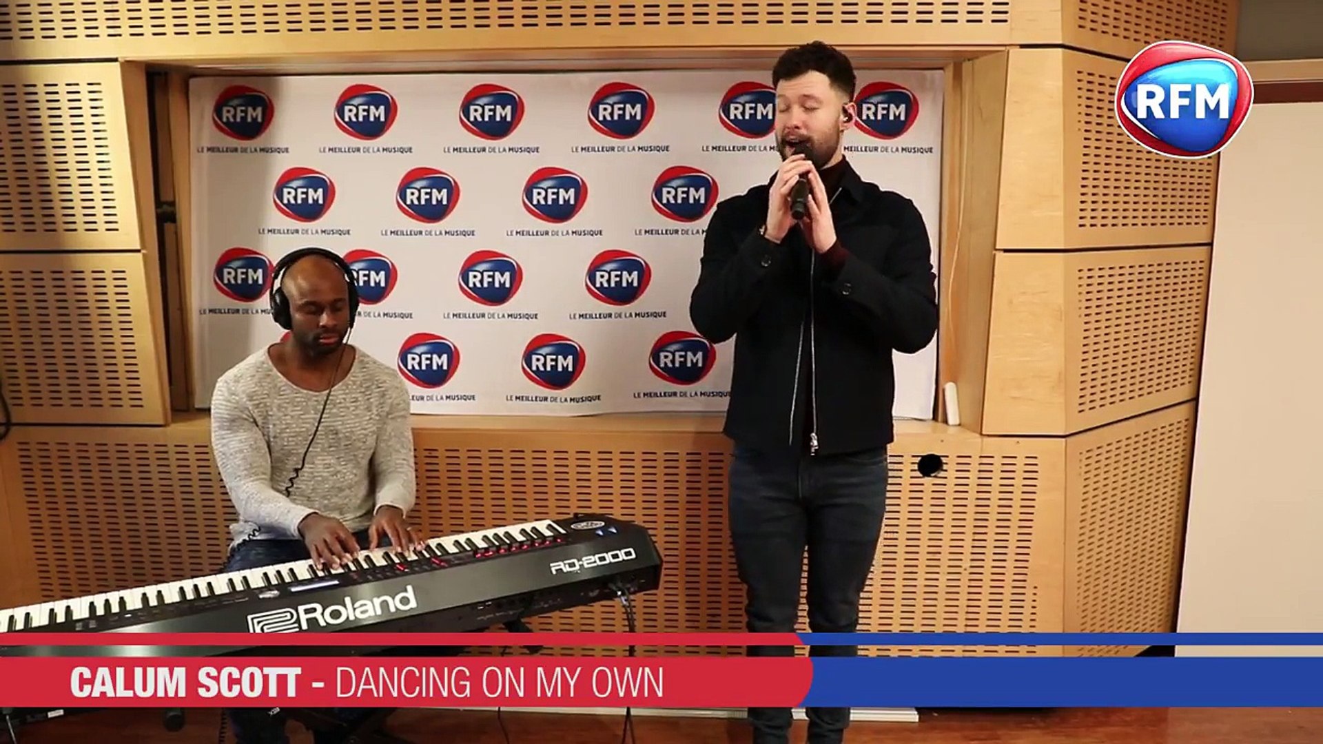 Calum Scott Dancing On My Own Session Acoustique Rfm Video Dailymotion