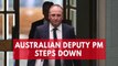 Australian deputy prime minister resigns after affair with staffer