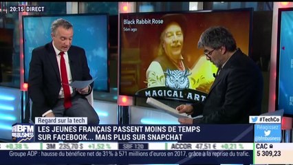 Regard sur la Tech: Facebook en perte de vitesse chez les jeunes au profit de Snapchat - 22/02