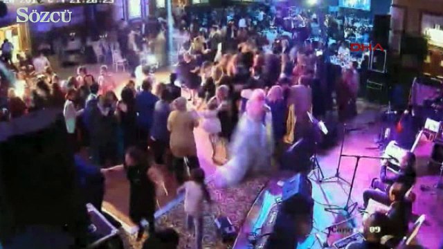 Ankara'daki düğünü böyle kana buladı