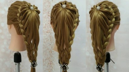 Hermoso Peinado con Trenzas Facil de Hacer para Cabello Largo