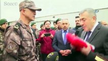 Afrin'e gidecek olan özel harekat ekipleri için tören düzenlendi